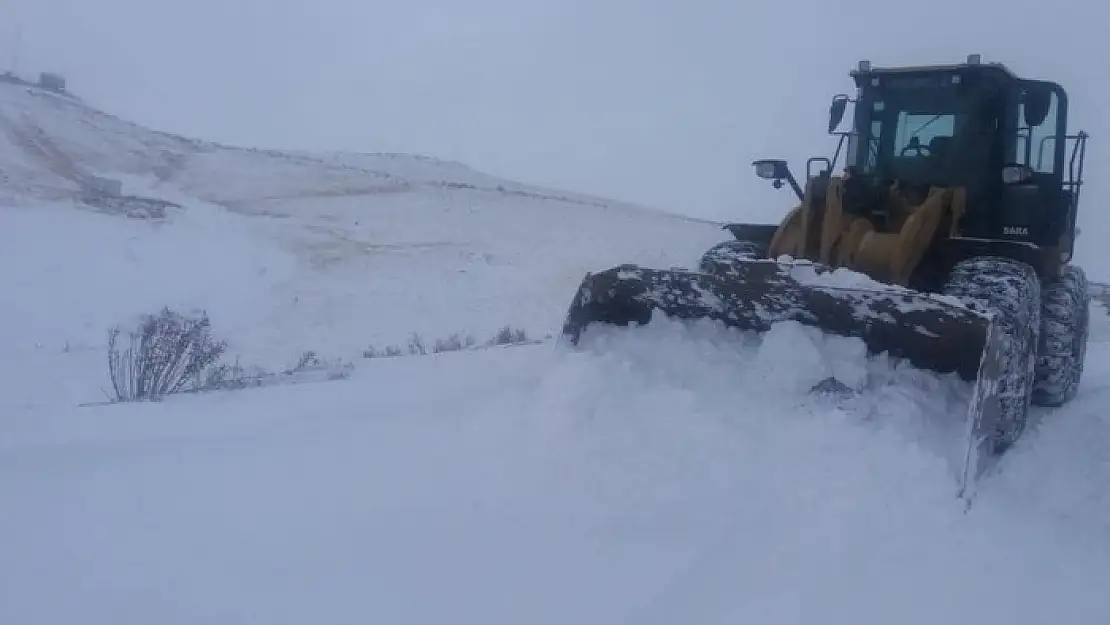 Saray'da kar hayatı olumsuz etkiledi