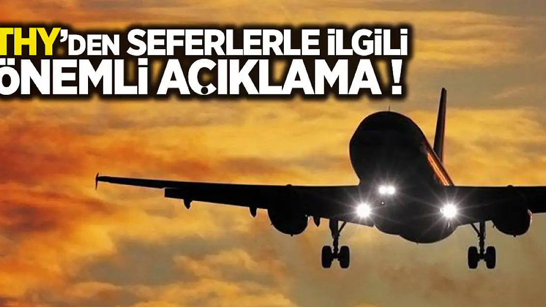THY'den İngiltere uçuşlarına ilişkin açıklama