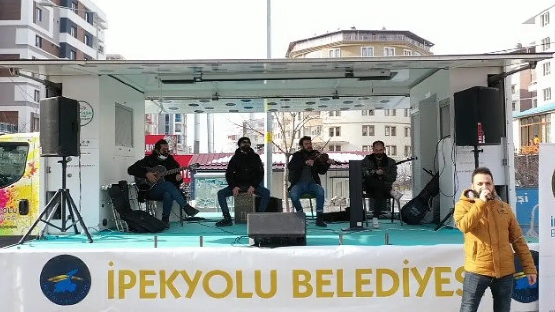  İpekyolu Belediyesi'nden, mahalle ve sokak  konserleri