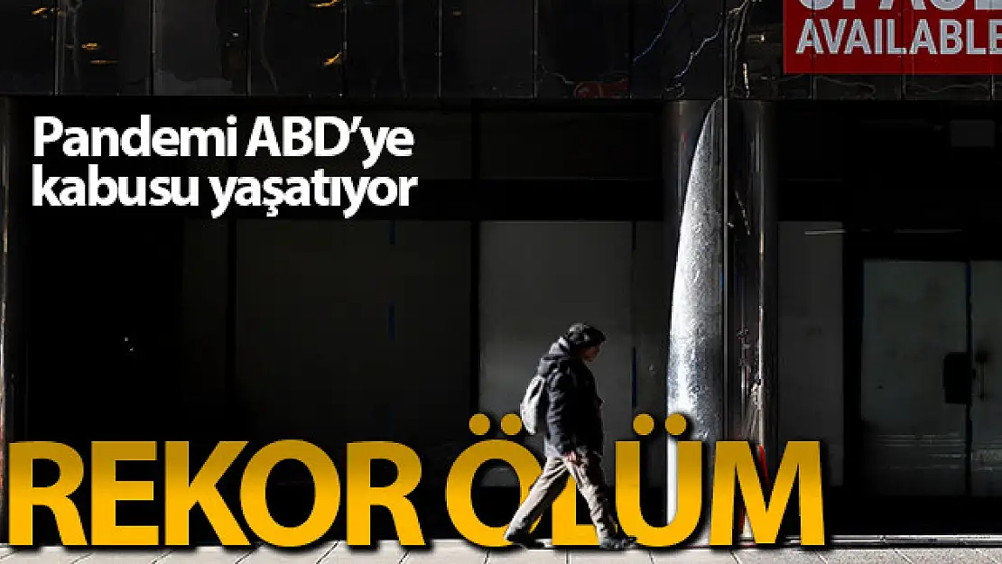 ABD'de korona salgınında rekor ölüm