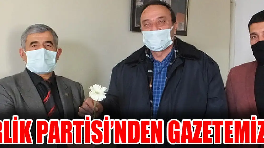 Büyük Birlik Partisi'nden gazetemize ziyaret