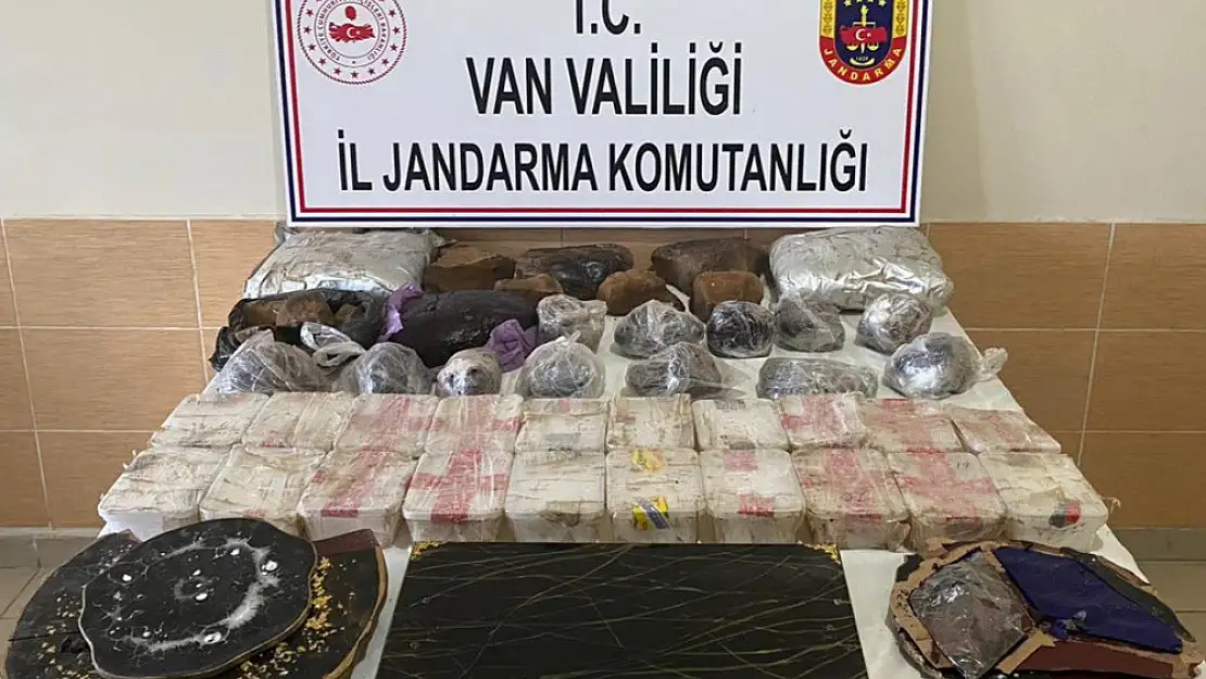 Başkale'de 62 kilo uyuşturucu ele geçirildi