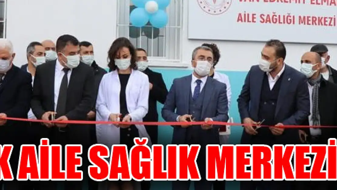 Elmalık Aile Sağlık Merkezi Açıldı