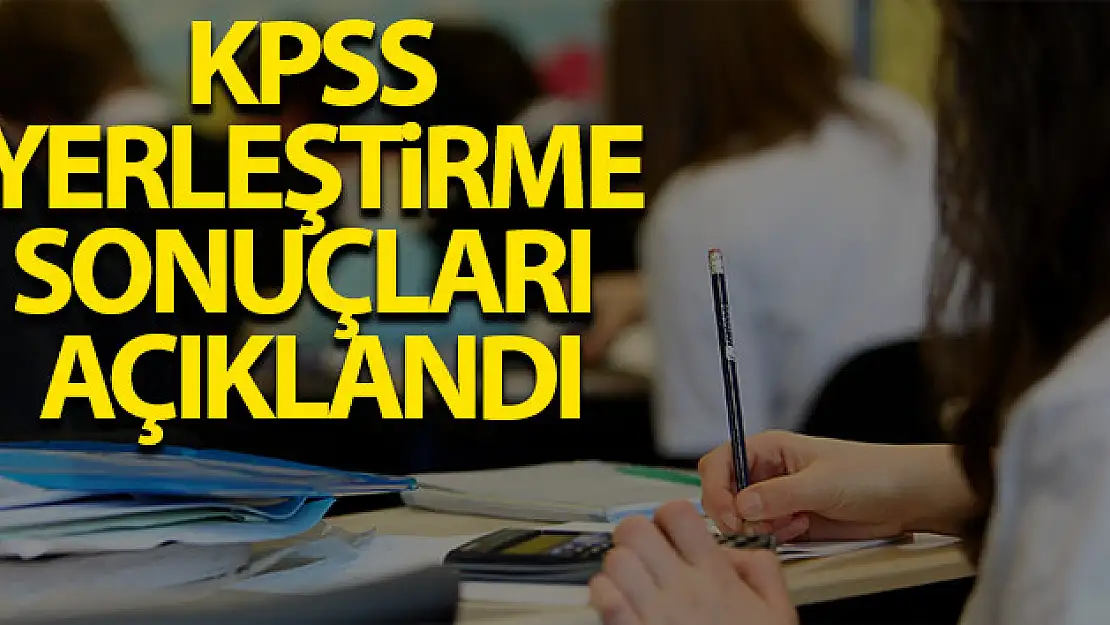 ÖSYM Başkanı Aygün, KPSS-2020/2 Tercih sonuçlarının açıklandığını duyurdu