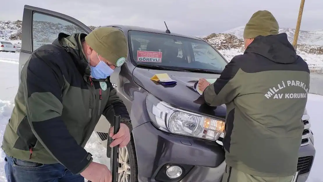 Van'da sokağa çıkma kısıtlamasında ava giderken 1 şahsa işlem yapıldı