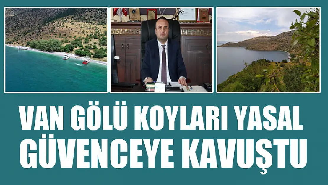 Van Gölü koyları güvenceye kavuştu