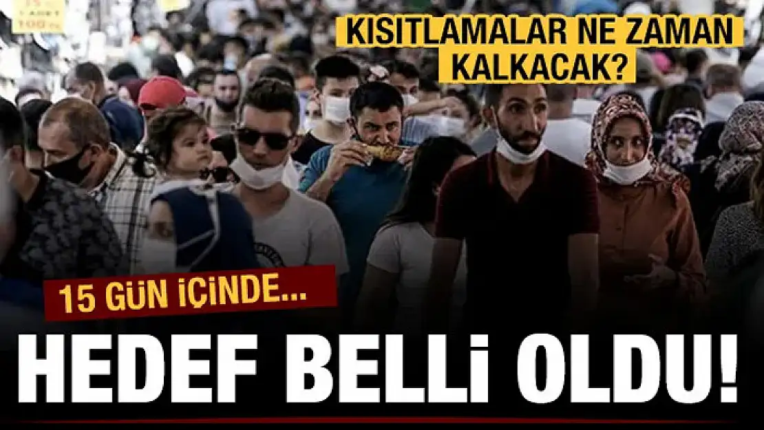 Aşılamada hedef belli oldu! Normalleşme ne zaman?