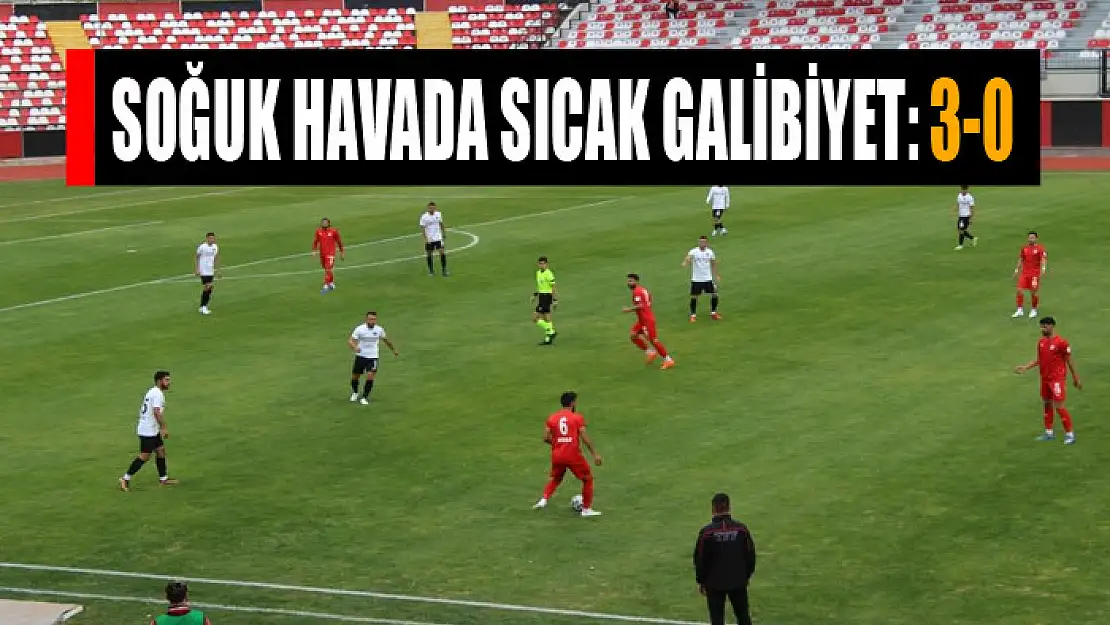 Soğuk havada sıcak galibiyet: 3-0