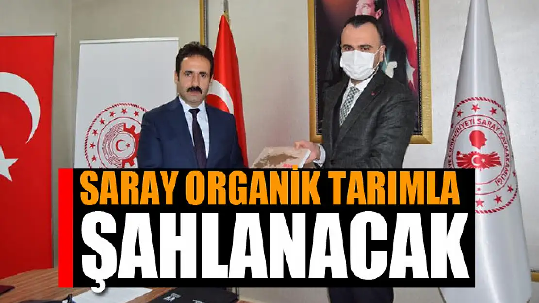 Saray organik tarımla şahlanacak