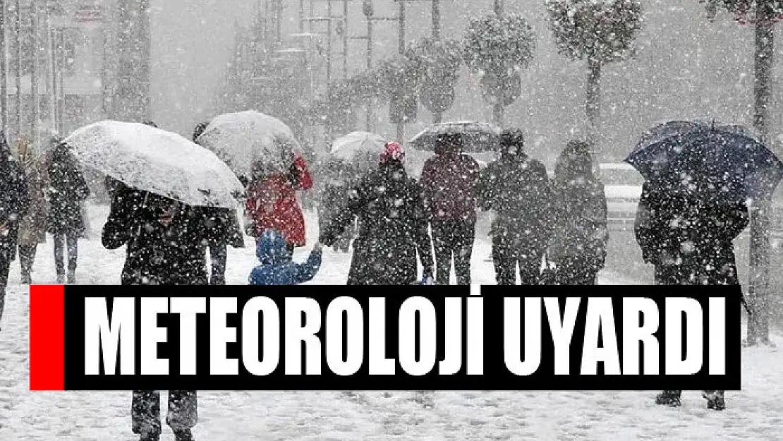 Meteorolojiden kar yağışı, çığ, buzlanma ve don uyarısı