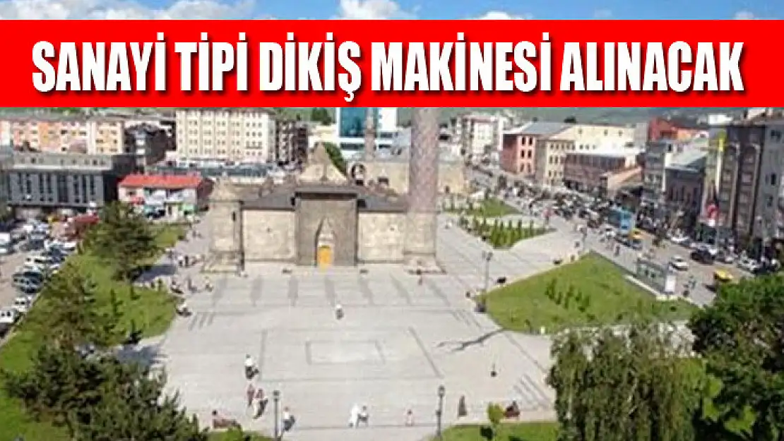 Sanayi tipi dikiş makinesi alınacak