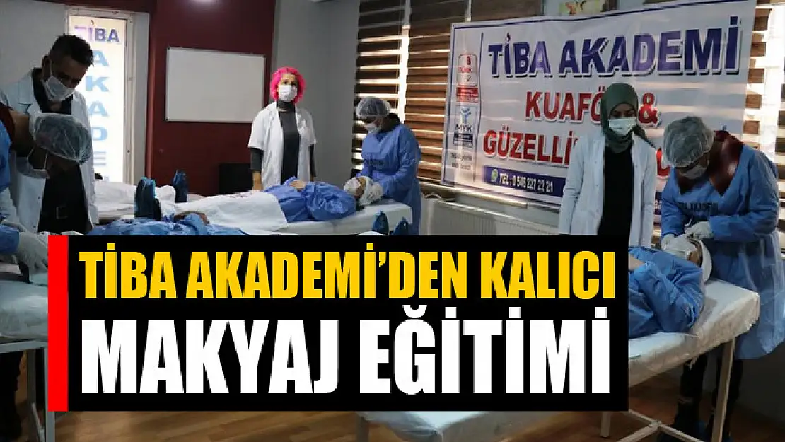 Tiba Akademi'den kalıcı makyaj eğitimi