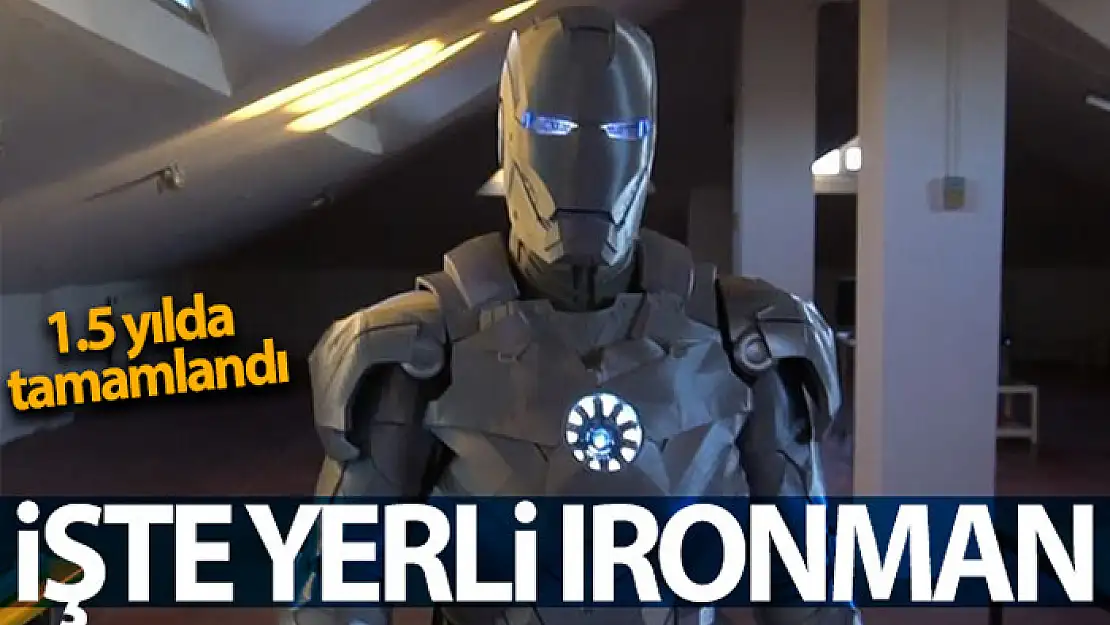 İşte yerli 'Ironman'