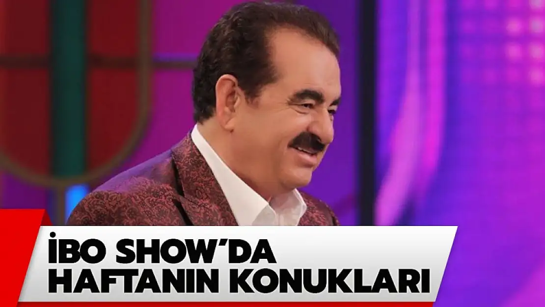 İBO SHOW'da yıldız geçidi!