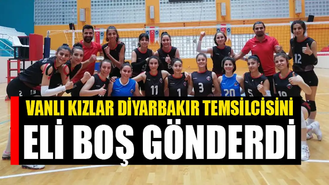 Vanlı kızlar Diyarbakır temsilcisini eli boş gönderdi