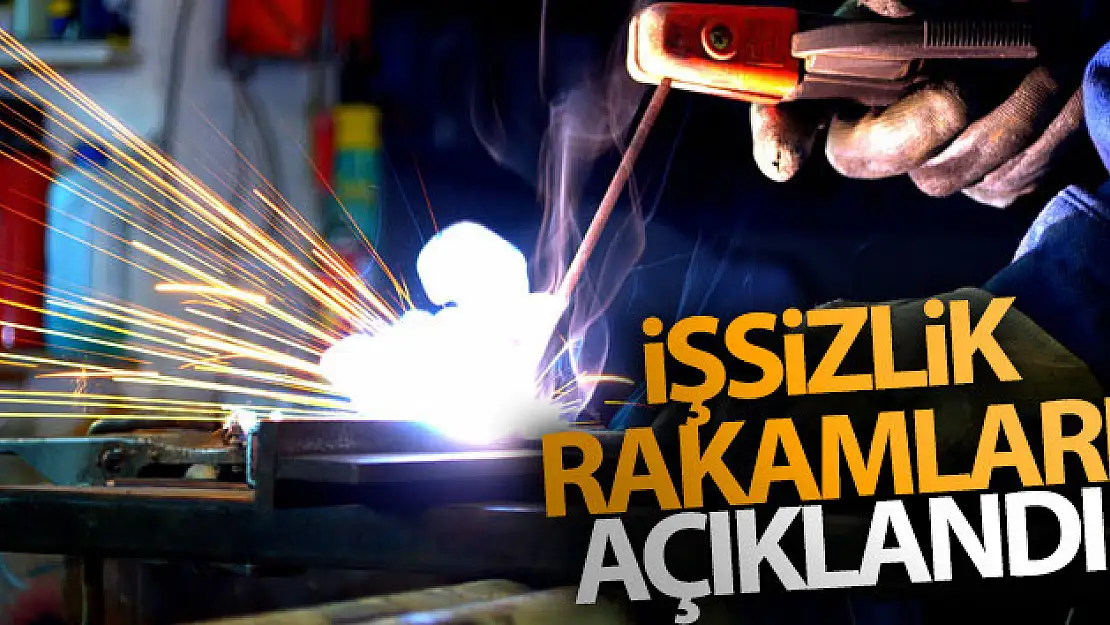 İŞSİZLİK RAKAMLARI AÇIKLANDI