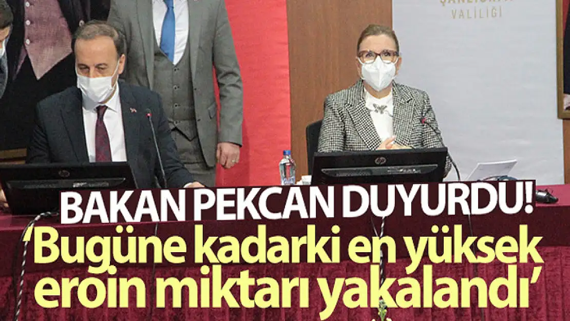 Bakan Pekcan duyurdu! 'Bugüne kadarki en yüksek miktar yakalandı'