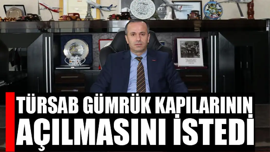 TÜRSAB gümrük kapılarının açılmasını istedi