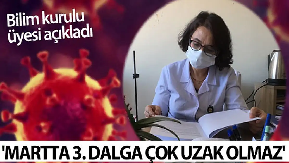 Bilim Kurulu Üyesinden çarpıcı açıklama: 'Martta 3. dalga çok uzak olmaz'