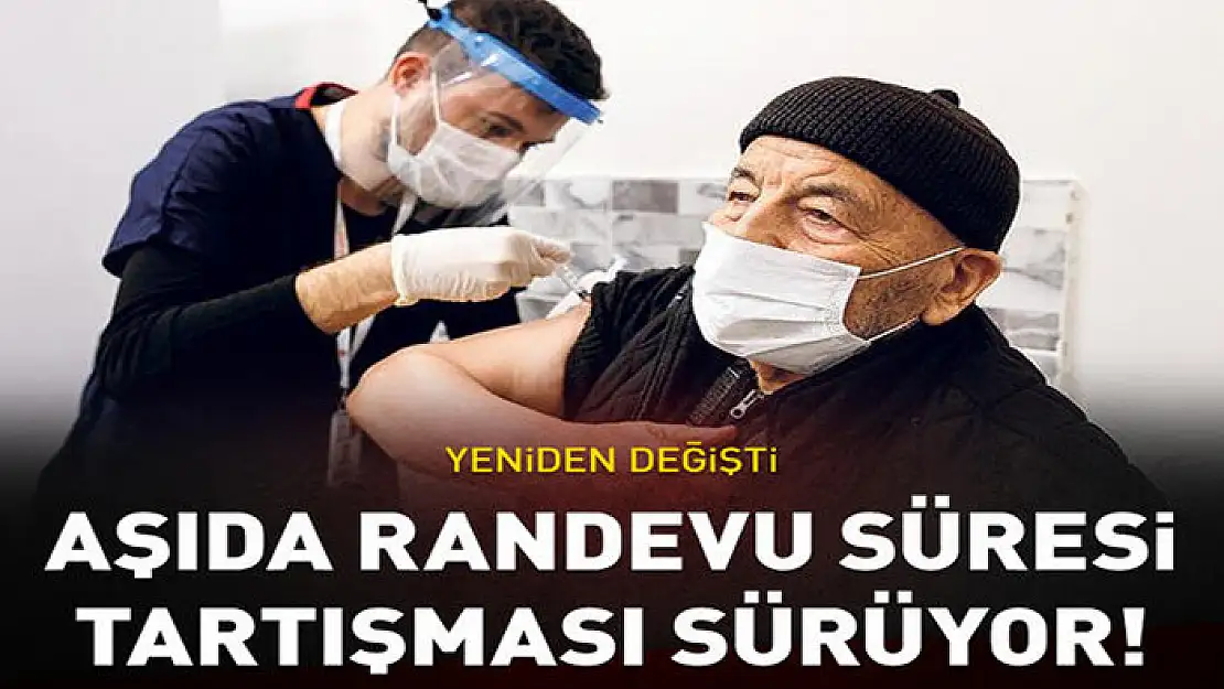 Aşıda randevu süresi tartışması: Yeniden 10 dakikada 1'e çekildi