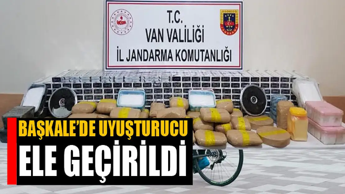 Başkale'de 69 kilogram uyuşturucu ele geçirildi