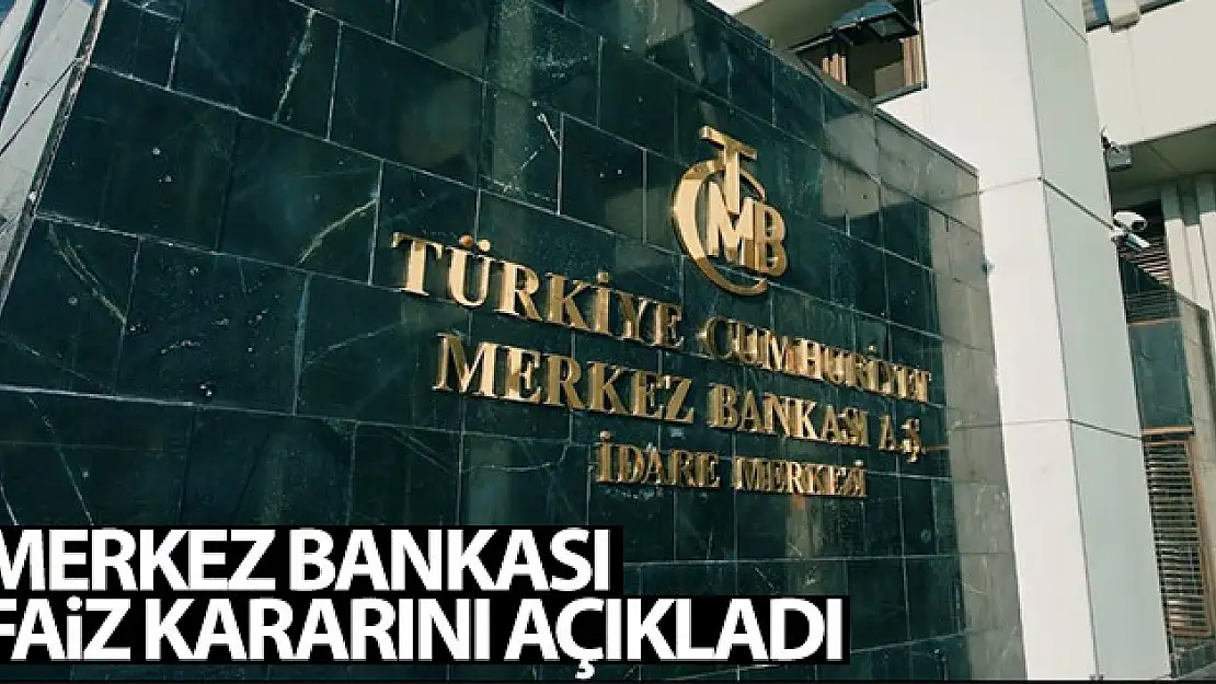 Merkez Bankası faizi değiştirmedi