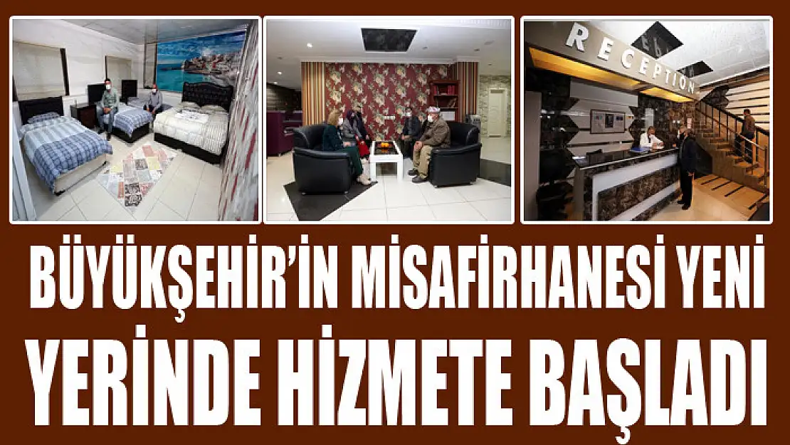 Van Büyükşehir Belediyesinin misafirhanesi yeni yerinde hizmete başladı