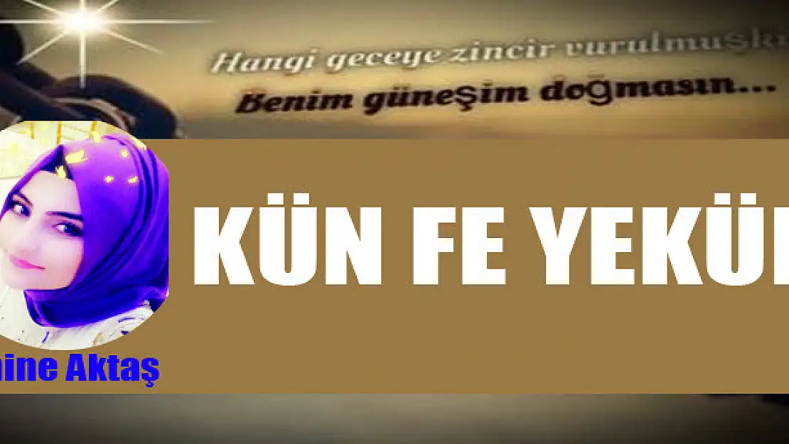 Kün fe yekün