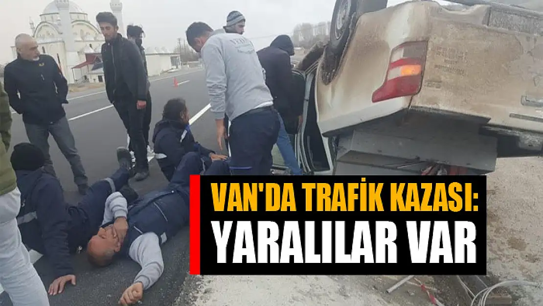 Van'da trafik kazası: 4 yaralı