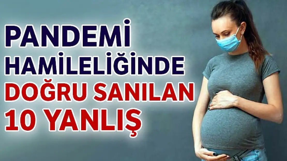 Pandemi hamileliğinde doğru sanılan 10 yanlış