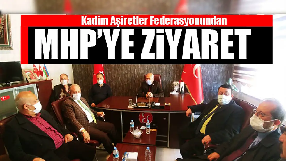 Kadim Aşiretler Federasyonundan MHP'ye ziyaret