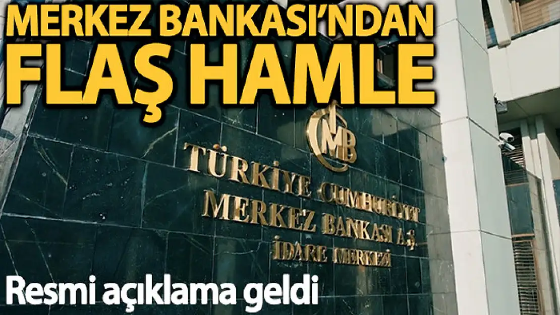 Merkez Bankası'ndan zorunlu karşılık hamlesi