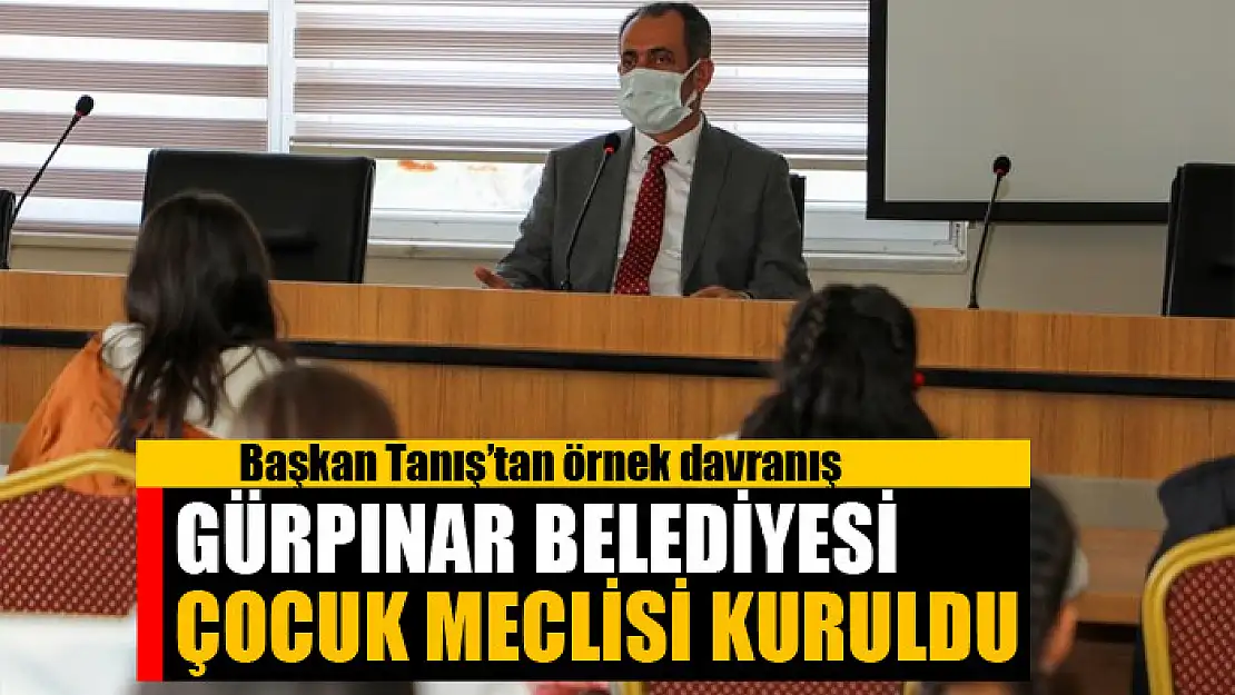 Gürpınar Belediyesi Çocuk Meclisi Kuruldu