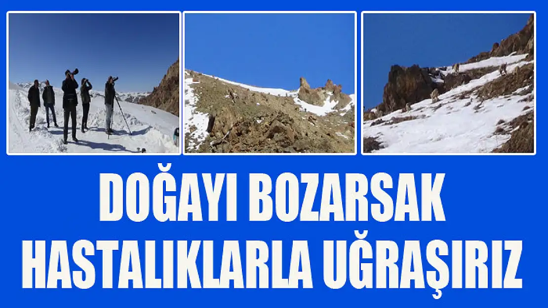 Doğayı bozarsak hastalıklarla uğraşırız