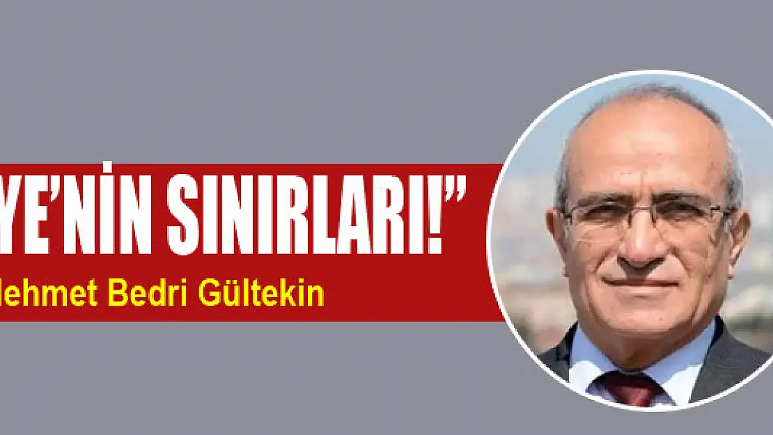 'Türkiye'nin sınırları!'