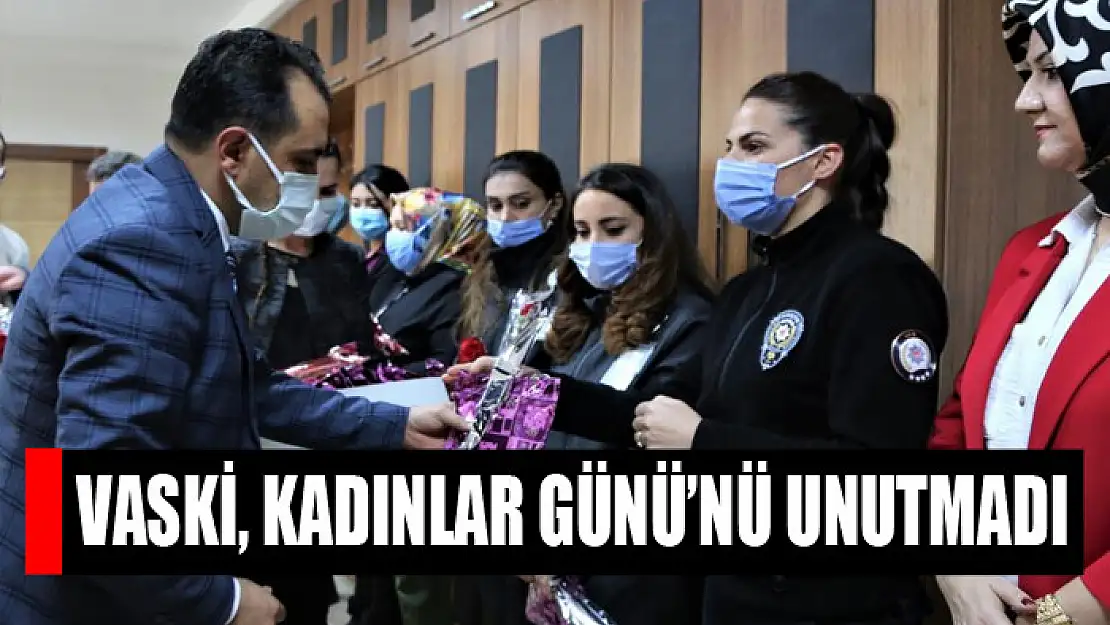 VASKİ, Kadınlar Günü'nü unutmadı