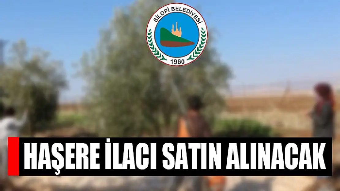 Haşere ilacı satın alınacak