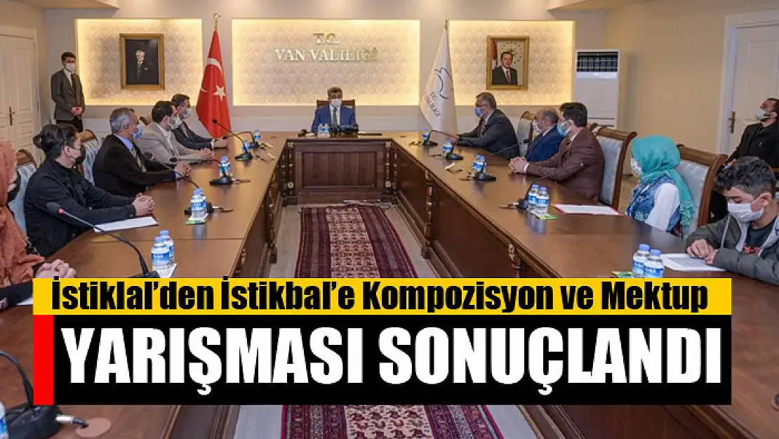 İstiklal'den İstikbal'e Kompozisyon ve Mektup yarışması sonuçlandı