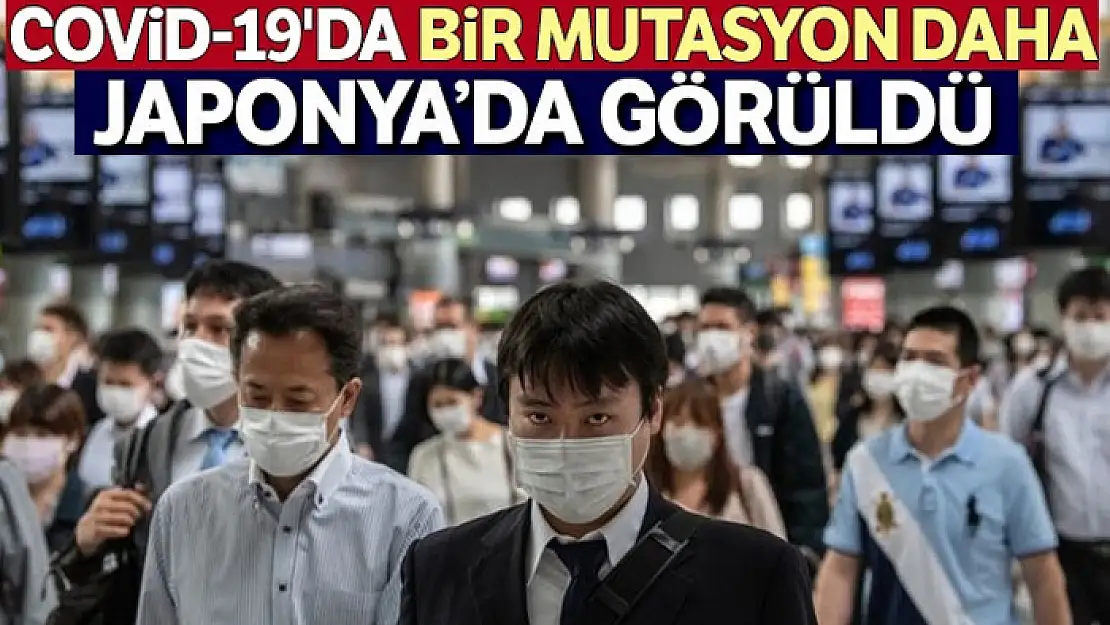 Japonya'da Covid-19'un farklı bir mutasyonu görüldü