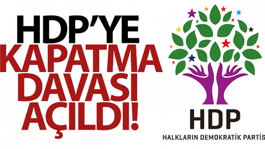 HDP'nin kapatılması istemiyle Anayasa Mahkemesine dava açıldı