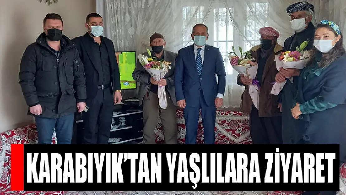 Karabıyık'tan yaşlılara ziyaret