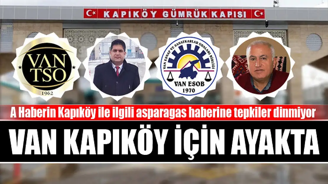 Van Kapıköy Sınır Kapısı için ayakta