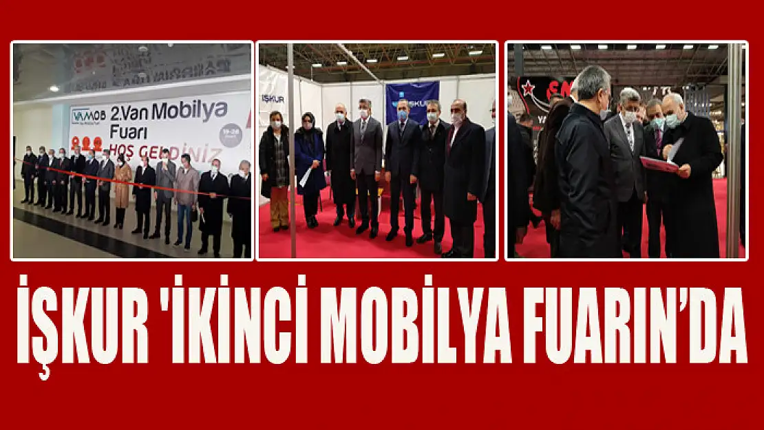 İŞKUR 'İkinci Mobilya Fuarın'da