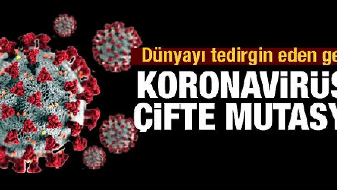 Kovid-19'un 'Çift mutant' varyantı görüldü