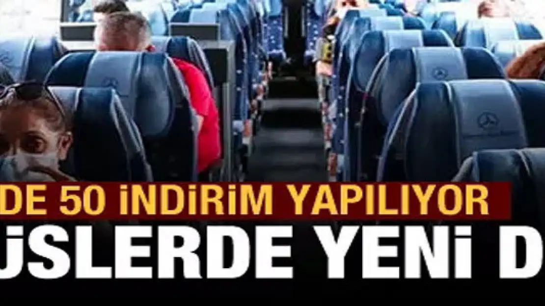 Otobüslerde yeni dönem başlıyor