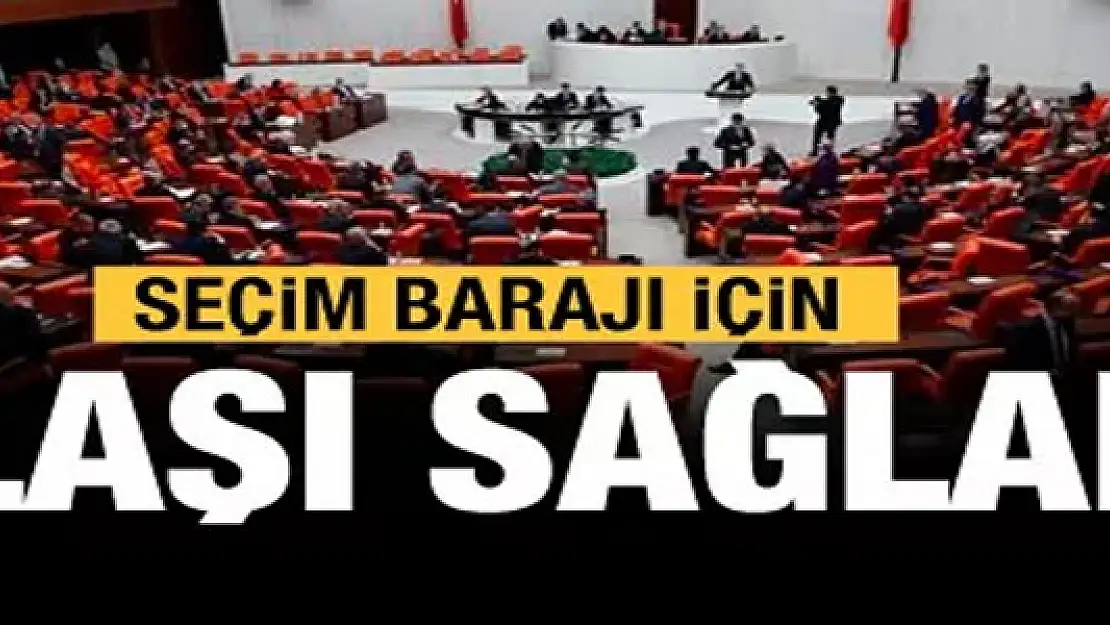 Yüzde 7'de uzlaşma tamam! Seçim barajı düşüyor