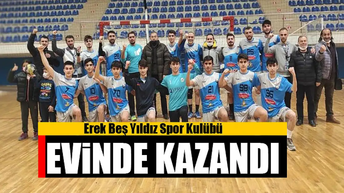 Erek Beş Yıldız Spor Kulübü evinde kazandı