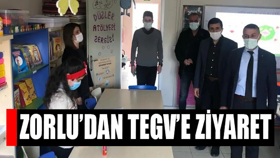 Muradiye İlçe Milli Eğitim Müdürü Zorlu'dan TEGV'e ziyaret