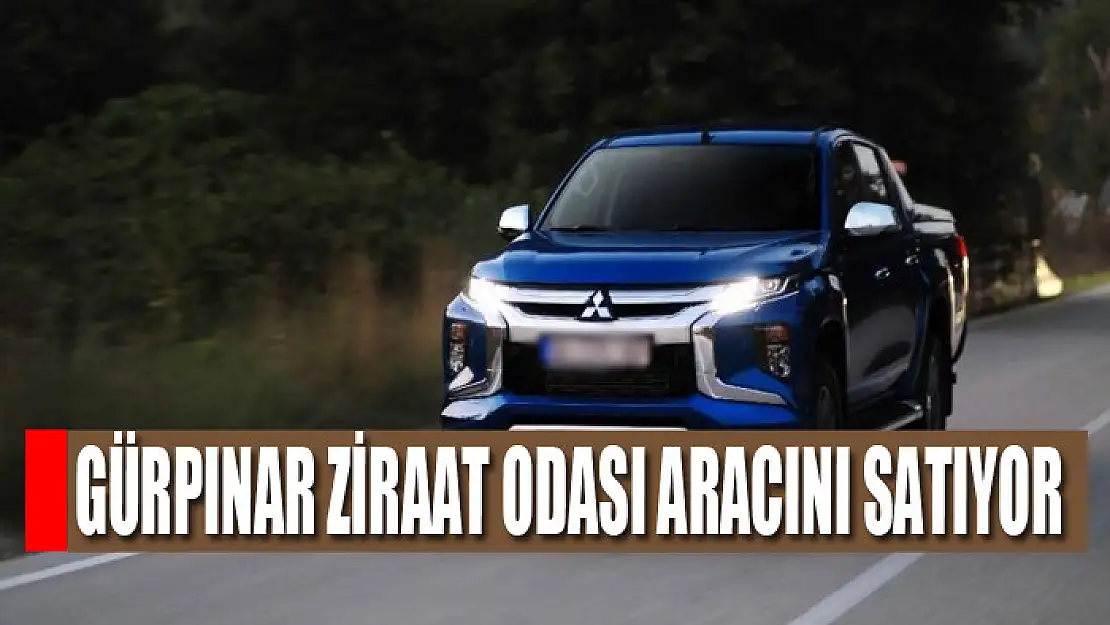 Gürpınar Ziraat Odası aracını satıyor