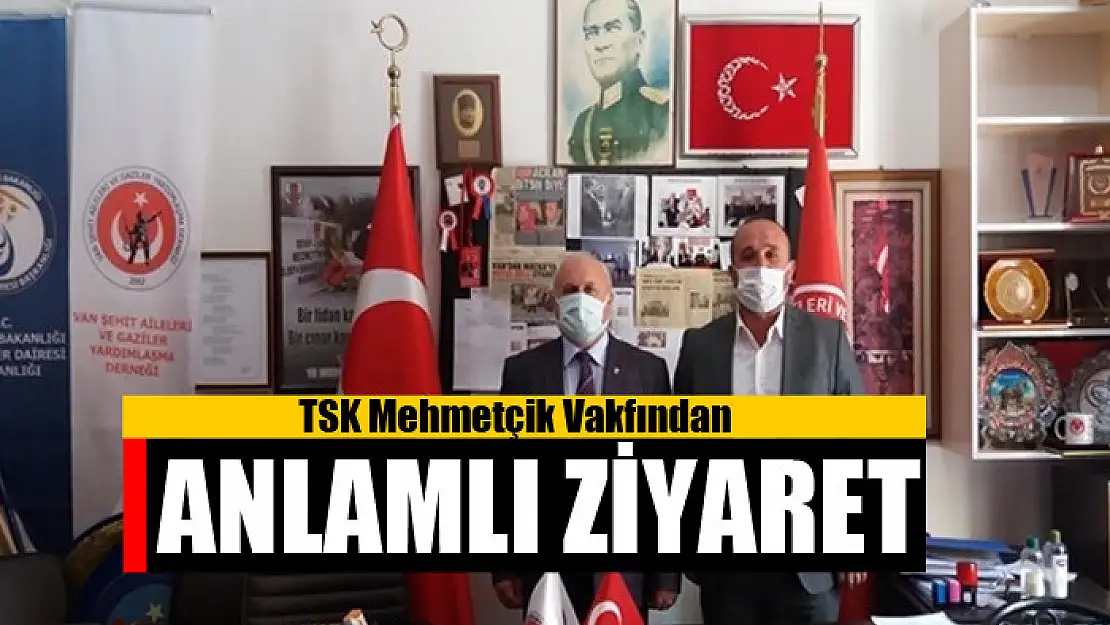 TSK Mehmetçik Vakfından anlamlı ziyaret